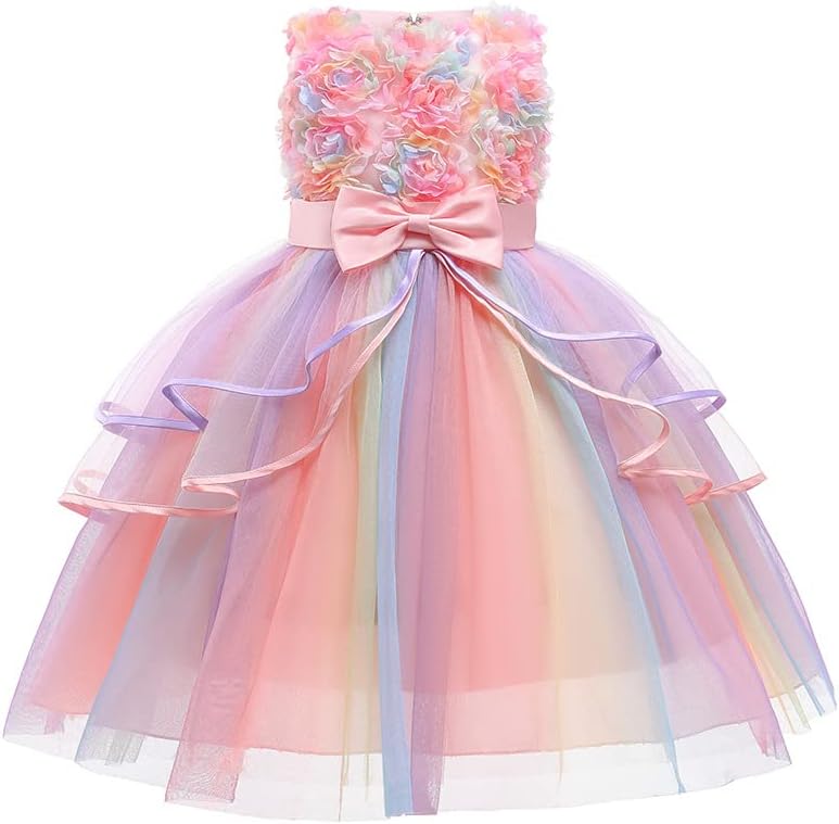 女の子 洋装フォマール セレモニードレス 刺繍 花柄 フォーマル