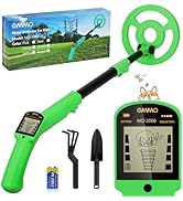 Detecteur De Metaux Enfant Détecteur De Métaux Enfant Réglable - Écran LCD, étanche - OMMO Kit Chasse Aux Trésors Familial