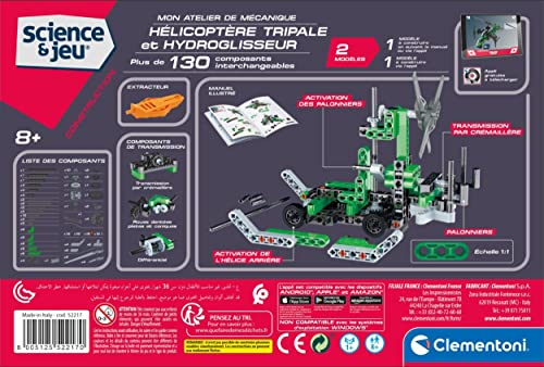 Mon 52217 - Atelier per Meccanica, Elicottero e idroscivolo, 52217 - Lego - Immagine 1