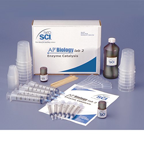 Kit pédagogique de catalyseurs d'enzymes NEO SCI W55697, 4 modules de démonstration