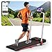Wenoker Treadmill for home with slope, walking path up to 12 km/h, Treadmill foldable with 12 preset programs, electric treadmill with LED display, remote control and app