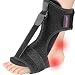 Plantar Fasciitis Night Splint Drop Foot Orthotic Brace,Improved Dorsal Night Splint for Effective Relief from Plantar Fasciitis, Achilles Tendonitis, Heel and Ankle Pain with Hard Spiky Massage Ball