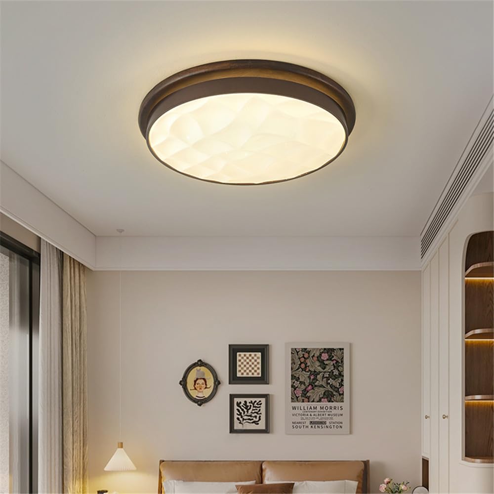 KXEcoLife Nordic LED Ceiling Lamp Contemporary Simplicity Art Living Room Restaurant Bedroom Study Children's Corridor Balcony Lights (3803D D53CM)