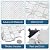 SUNWINGS 10-Sheet Coin Peel and Stick Waterjet Backsplash Self Adhesive Tiles White Marble Wall Panels Stick on Backsplash for Kitchen, Bathroom, Fireplace