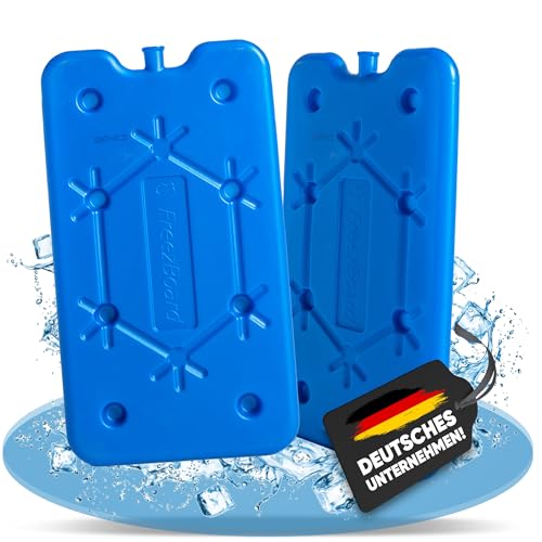 NEMT 2X Flacher Kühlakku 400 ml Kühlakkus 25x14x1,4cm Kühlelemente Kühltasche Kühlbox