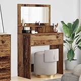 Poids: 26,63 kg INLIFE Tables de Maquillage pour Chambre avec tiroir Bois Ancien-888985