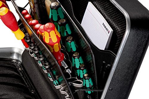 Parat Werkzeugkoffer Classic KingSize (Werkzeugtasche für 50 Werkzeuge, Material Con-Pearl, X-ABS-Kunststoff, Aluminium… – Bild 4