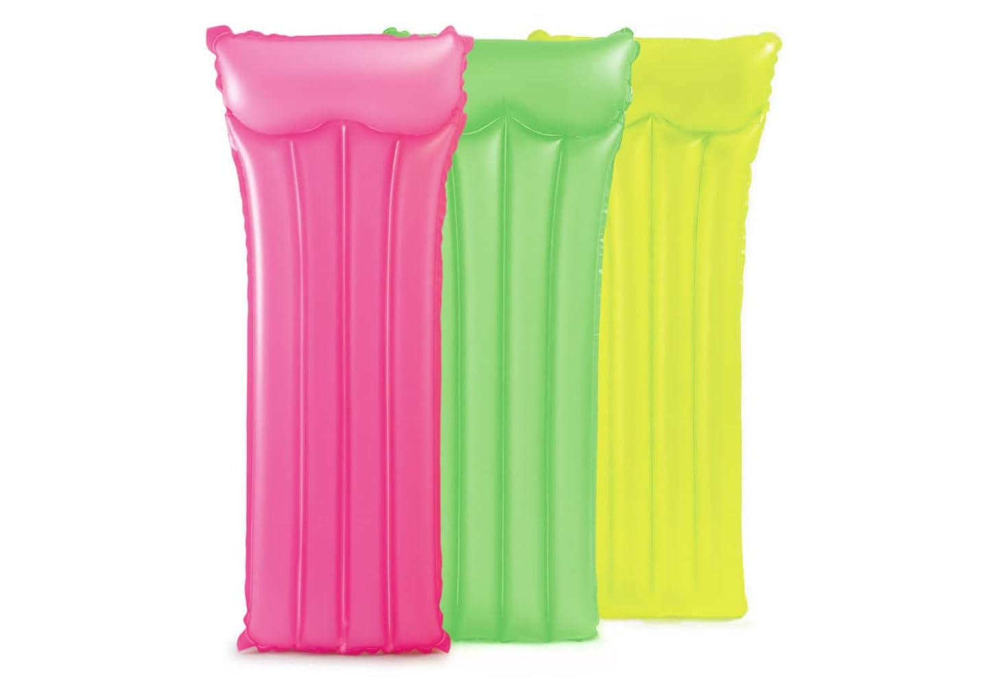 Intex 59717 Inflatable Neon Mattress (Colors may vary)