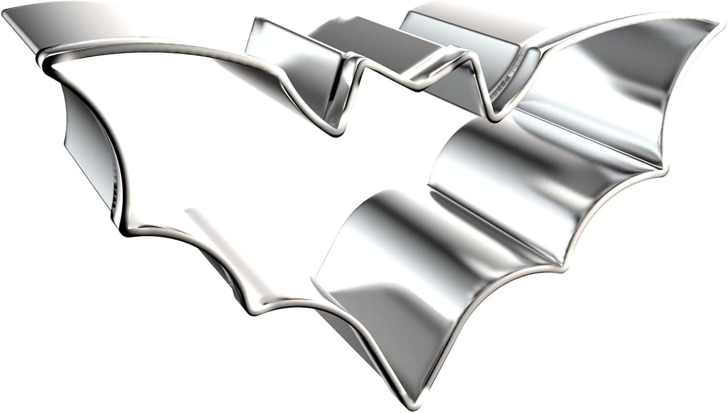 Bat Cookie Cutter Set - 5 inch, 4 inch, 3 inch, 2 inch - 4 Piece Halloween Cookie Cutters Shapes Molds - Stainless Steel