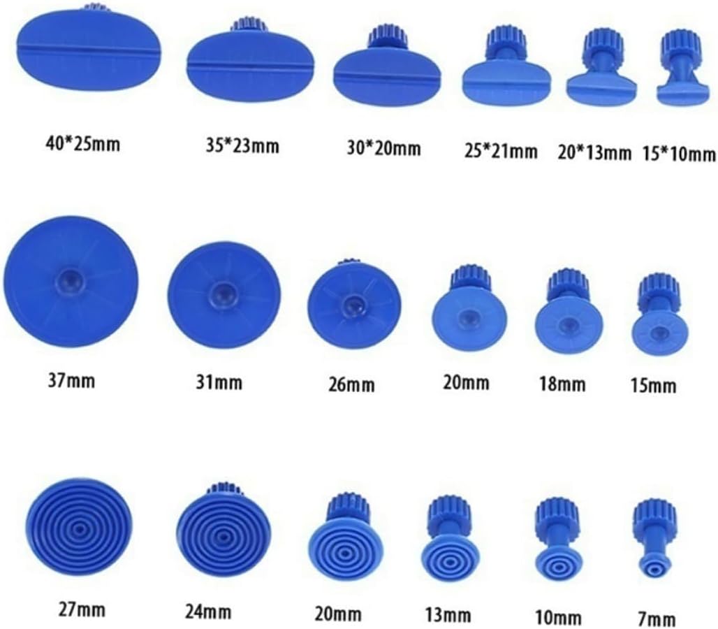 120pcs Auto Body Repair Tools Kit Rubber Gaskets Paintless Dent Puller Easy to Use