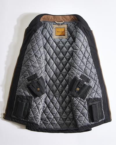 Venado Concealed Carry Vest for Men - Heavy Duty Canvas - Conceal Carry Pockets3