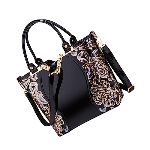 Sac de rangement multifonction en cuir avec compartiments intérieurs