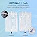 Men’s Wearable Urinal Collector Set, Includes Comfortable Support Pants, 1.2M Flexible Tube, 1000ml & 2000ml Collection Bags (Men)