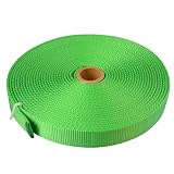 SEPEAK Sangle tubulaire en nylon de 2,5 cm, 20 kN/2041,2 kg, sangle d'escalade robuste pour sauvetage, escalade en plein air, lutte contre les incendies, gréement, tyrolienne, ancrage, suspension, 1