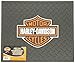 PlastiColor 001002R01 Harley-Davidson Logo 14" x 16.25" Utility Mat
