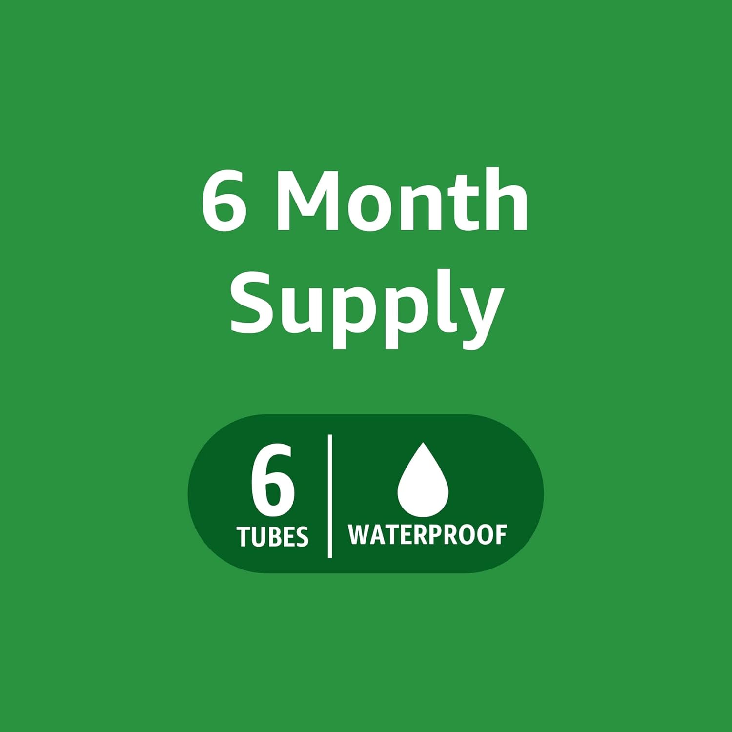  Basics Flea and Tick Treatment for Cats (over 1.5 lbs), 6 Count (Previously Solimo) : Pet Supplies