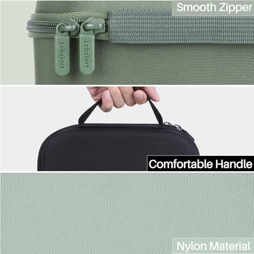 Estuche Lebakort para Fujifilm Instax Wide 400/300 Verde Salvia miniatura 5