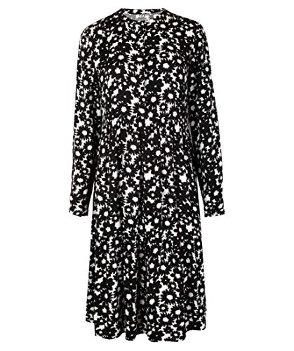 Lieblingsstück Midikleid mit floralem Muster Ecru (110 Offwhite) 42