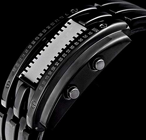 AIMES Men's Binary Watch Classic Creative Fashion Wrist Watches