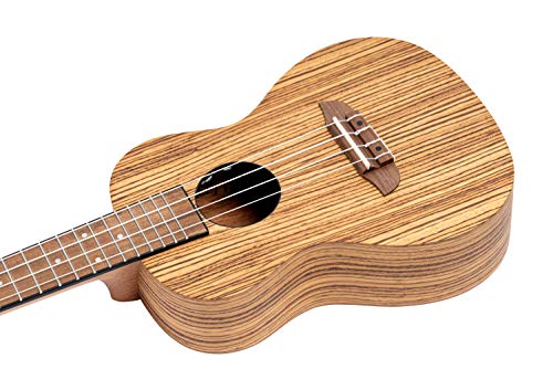 ORTEGA Ukulélé Concert Gaucher avec préampli Série Timber – Zebrawood Naturel + Housse luxe (RFU11ZE-L) - Les Beatles, Paul McCartney, John Lennon, RIngo Starr, George Harrison ORTEGA Ukulélé Concert Gaucher avec préampli Série Timber - Zebrawood Naturel + Housse luxe (RFU11ZE-L) – Image 6