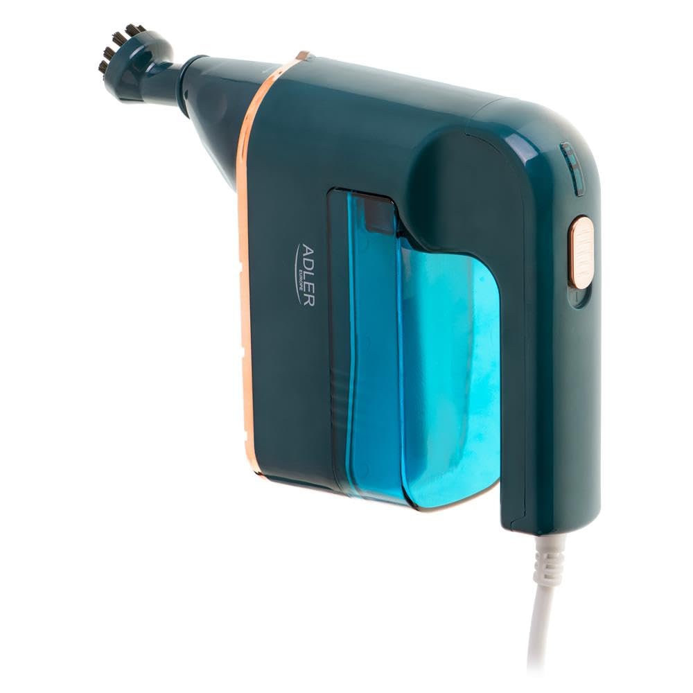 ADLER Limpiador a vapor 1200 W de potencia nominal, 5 accesorios de limpieza