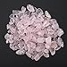XIASABA Crystal Stone Drop Crushed Stone Chips Crystal Quartz Parts for Home Decoration Vases Plants (Pink)