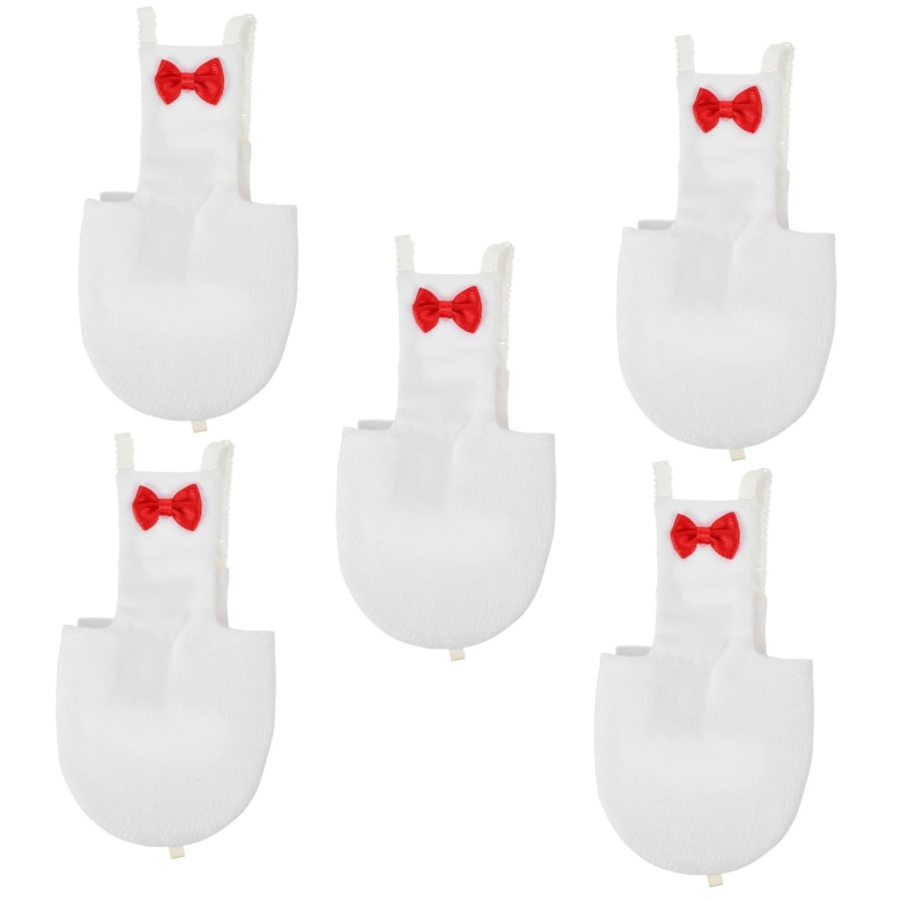 WOONEKY 5piezas Pañal De para Aves Traje y Transpirable para y Periquitos Diseño De Lazo para Actividades