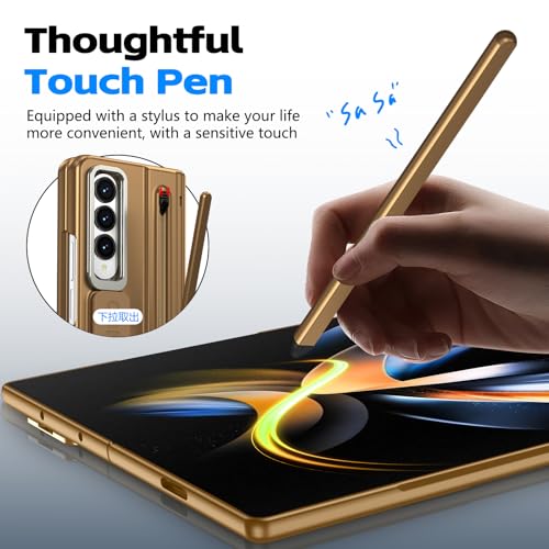 Housse Galaxy Z Fold 3 anti rayure avec protège charnière rigide - 4