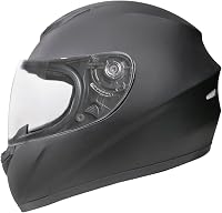 Zorax ZOR-819 Matt Fekete Motorkerékpár Bukósisak L (59-60cm) - ECE 2206 Tanúsítvánnyal, Szivárvány Plexivel, Szellőző Rendszerrel, Kivehető 3