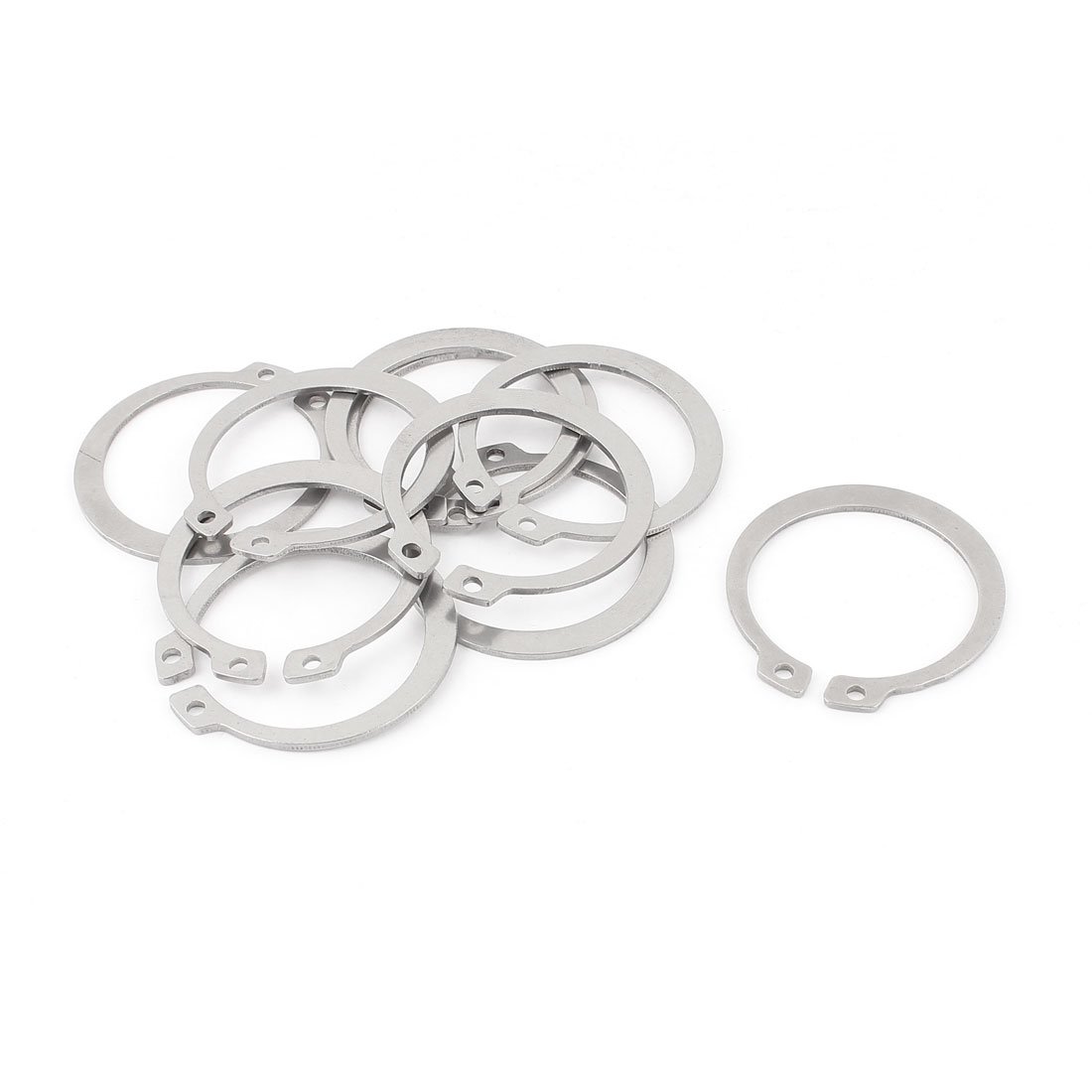 Snap clip anneaux et circlip externe 38mm uxcell pour axe de moteur et fixation mécanique