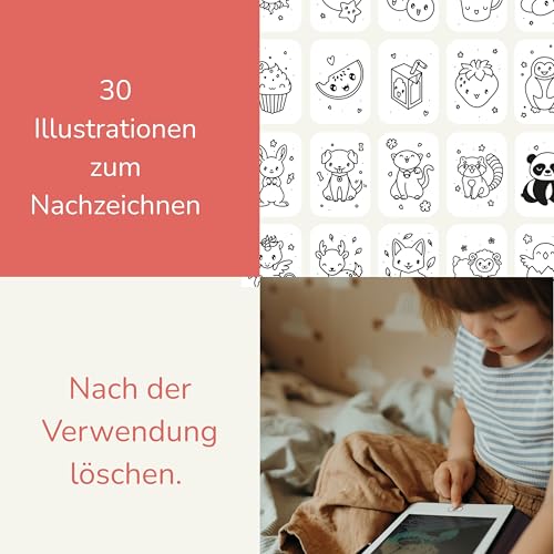 Kidydraw Mini Zeichentablett 30 Kawai