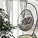 ZCRR Giardino Papasan Chair Cushion-Giardino Giardino Amaca Amaca Sedile Cuscino-Solido Sedia A Dondolo Cuscini per Interni Outdoor 120 × 86 Cm (47 × 34 Pollici)(Color:Grigio)