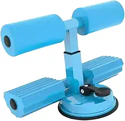 Suporte Abdominal com Ventosa Ajustável – Treino de Core, Pernas e Alongamento – Compacto e Antiderrapante