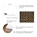 Personalized Leopard Print Note Cards with Envelopes, Women Animal Print Stationary Set, Custom Wild Party Thank You Cards, Your Choice of Quantity and Envelope Color