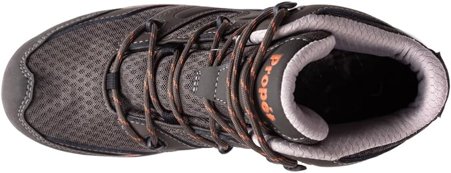 Propet Mens Veymont Round Toe Hiking Hiking Casual Boots Ankle - Black