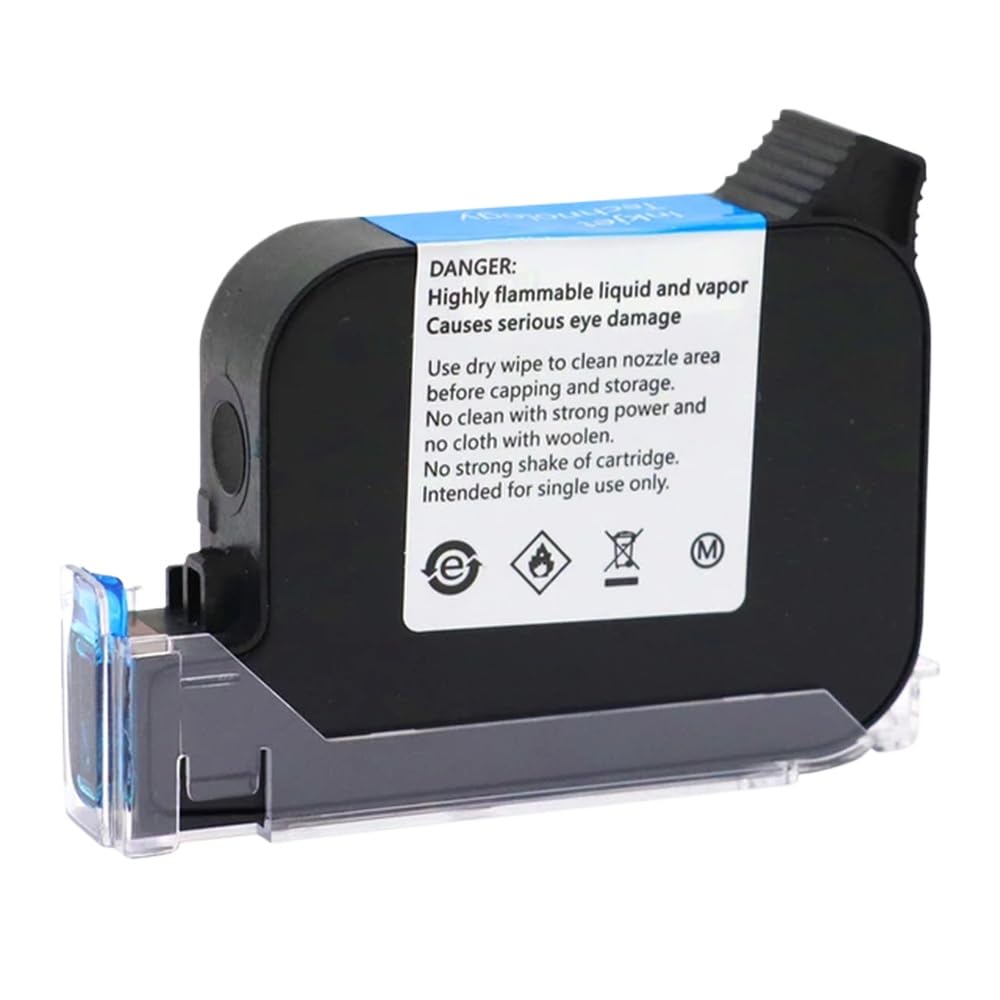 Cartuccia d'inchiostro sostitutiva compatibile con stampante a getto d'inchiostro portatile RP2588+ 2588M da 12,7 mm JS12M JS10 2790K + BK42A12.7(BLACK)