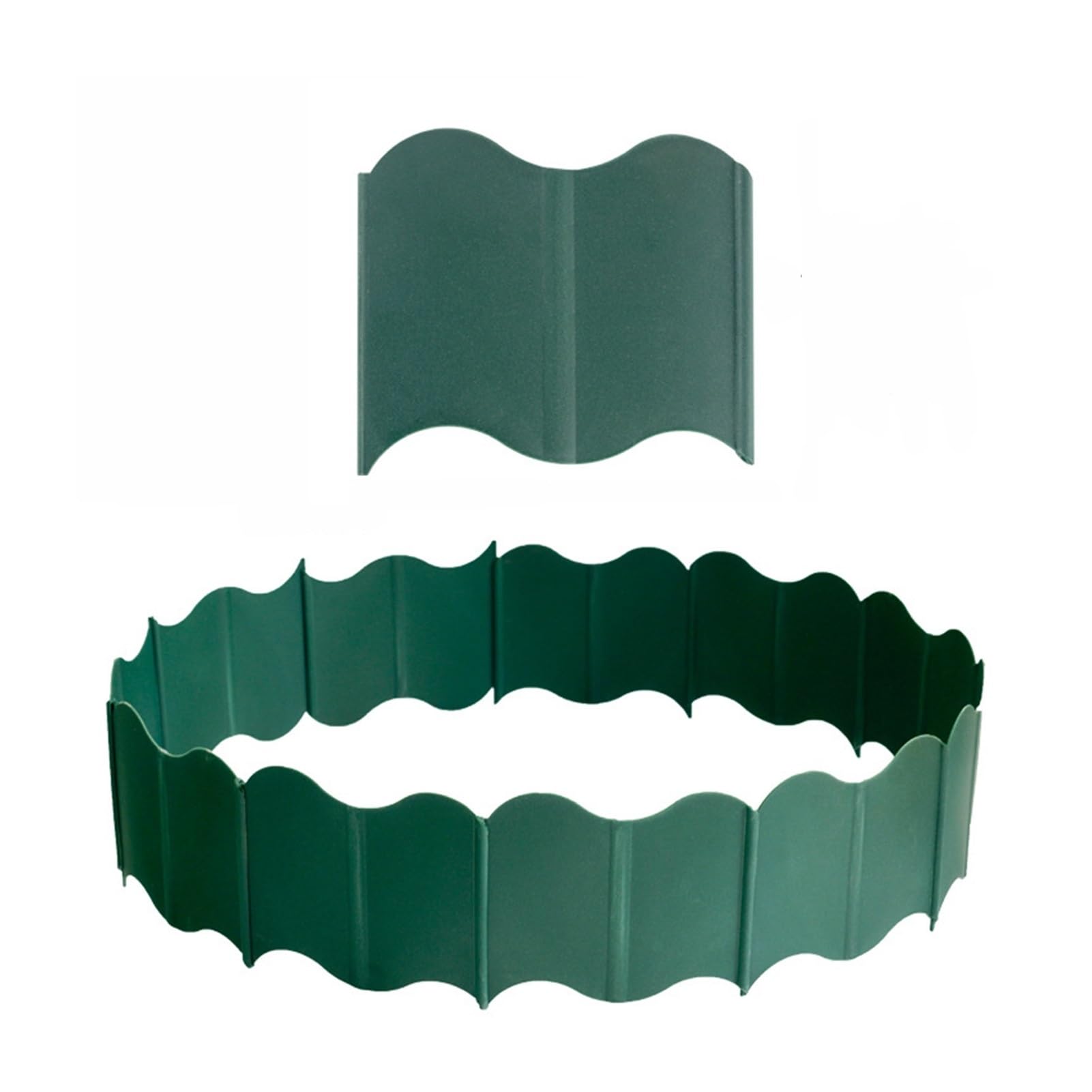 Edging for Landscaping Garden Landscape Edging, 20 Pack High 5.5inx10ft Garden Edging Border DTVEW(Green)