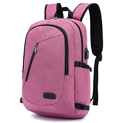 XQXA Zaino Uomo Laptop,Zaino per Laptop,Zaino Porta PC Impermeabile,Zaino per Computer Portatile 15.6 Pollici, Zaino Uomo con Caricatore USB,Zaino Lavoro Uomo per Scuola Viaggio