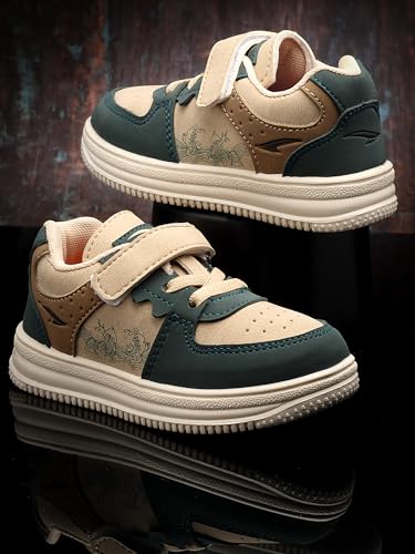 Image of ASIAN Kids JUPITER-07 Stylish Casual Sneakers with Velcro Closure for Boys, Trendy and Comfortable Shoes Perfect, Walking, and Outdoor Play, Lightweight and Durable Design