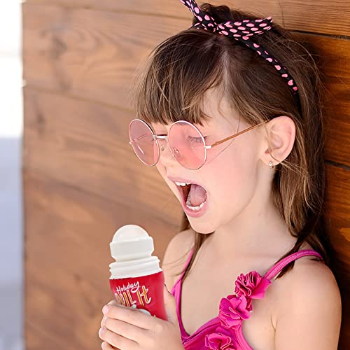 Holiday Roll It Sour Rolling Liquid Candy, 3 Pack Of Liquid Candy 1 Cherry 1 Green Apple And 1 Strawberry, No Coloring Added Great For Christmas Goody Bag Filler, Christmas Stocking Stuffers #TOP4