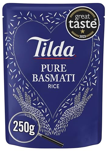 Tilda Pure Steamed Basmati Rice 250 grams