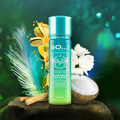 So…? Bossa Nova Womens Rainforest Paradise Body Mist Fragrance Spray, 150ml - Image 3