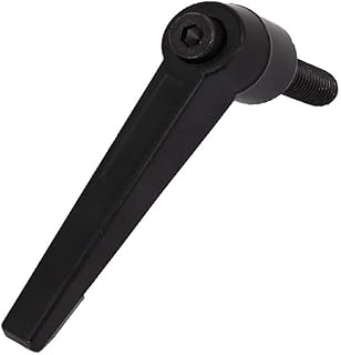 Lon0167 New M12x95mmx32mm Male Featured Threaded Adjustable Lever Reliable Efficacy Handle Machinery Knob Black(id:8ae 8f f4 3b2)