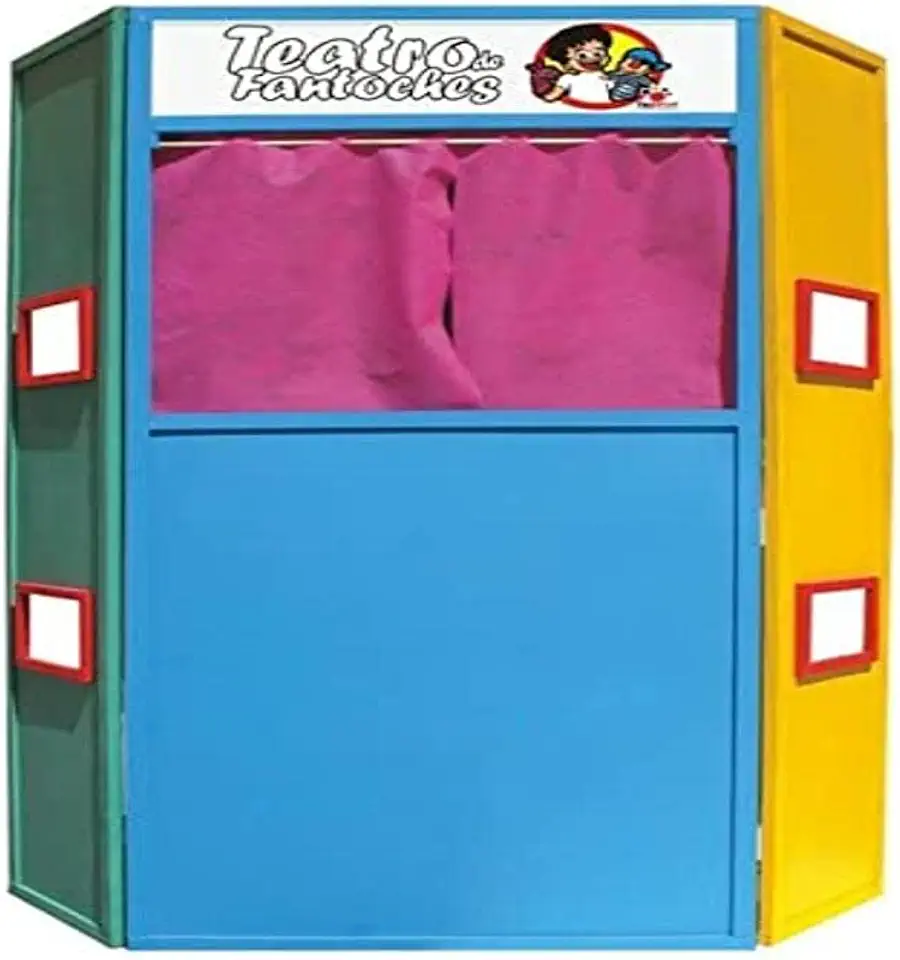 Teatro de Fantoches - Madeira - Ciabrink, Multicolorido