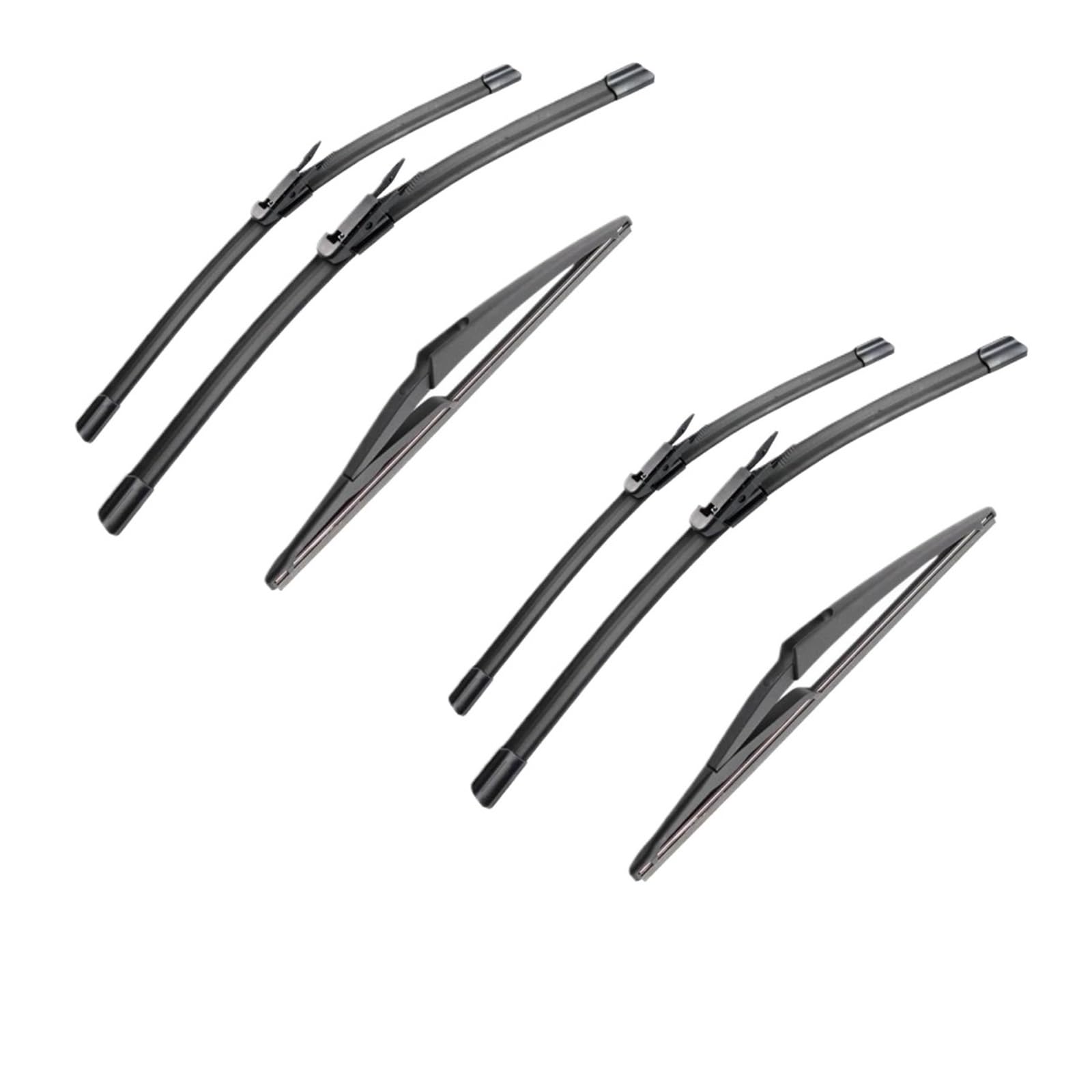 Tergilunotto Rear 1 2 3 4 6 Pezzi Spazzole Tergicristallo Anteriori E Posteriori Per Auto Accessori Per Benz Classe A W169 2004 2005 2006 2007-2012 Tergicristallo(6 Piece)