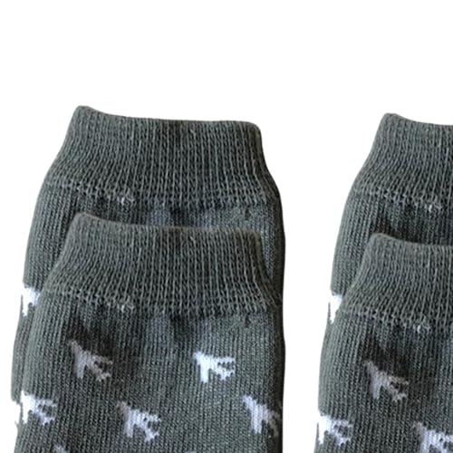 4Pcs Luggage Wheels Cover Socks Trolley Case Wheel Covers for Home Gray3