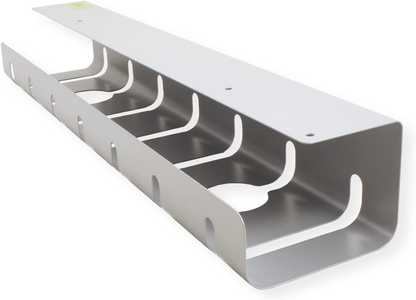 ROLINE Cable Cover Organizer | Under Desk Mount | Desktop Cable Tray Organizer