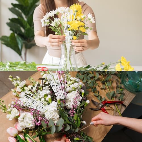 image for PATIKIL 4mm Pearl String Bouquet, 60 Pcs Pearl Stick Stems Bouquets Ga