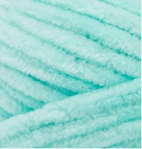 Miniatura 3 de Premier Yarns Parfait Chunky - 3.5 oz - Peso súper voluminoso #6 - Paquete de 3 paquetes con marcadores de puntada Bella's Crafts (Seaglass)