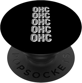 OKC Oklahoma City Airport Travel PopSockets Adhesive PopGrip